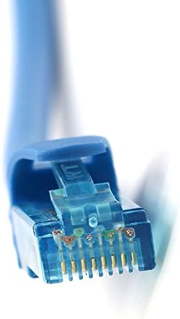 WONTERM RJ45 Cat6 Unshielded(UTP) Ethernet Patch Cord 32.8FT (10 Meter) in Electronics Copper Computer Networking Cable (1 Pcs-Package) PVC Jacket Blue