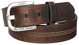 John Deere Men's 35mm Belt,Brown,32