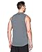 Under Armour Men's Tech Muscle Tank, Steel (035)/Black, Medium