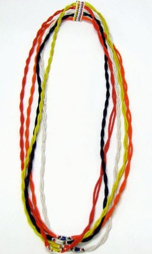 Maasai Woman's Multi Color Twisted Strand Necklace