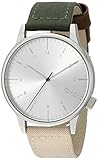 KOMONO Unisex KOM-W2131 Winston Heritage Series Analog Display Japanese Quartz Two Tone Watch