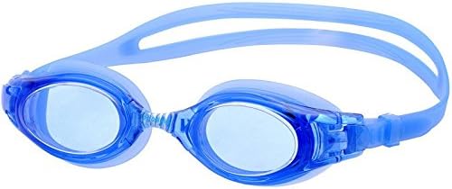 FIESAND Unisex-Youth Poqswim Aqua Psc3300 Sphere Swim Goggles, Clear Lens Blue, 10