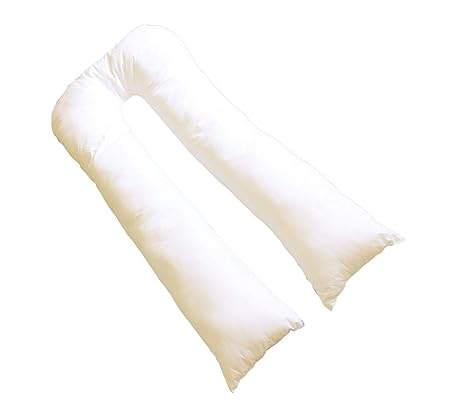 Bedway 10ft U Shaped Pillow Case Pregnancy Maternity Support U