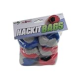 BULZiBUCKET Hacky Sacks 6 Pk. Hand Woven Hacky Sacks Next Generation Cornhole Game, Also Used for Hand Juggling, Foot volley's.
