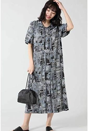 Amazon Co Jp ローズバッド Rose Bud Hlaada For Rose Bud リーフアニマルプリントフリルシャツドレス ブラック 服 ファッション小物