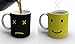 Airblasters Magic Morning Mug Coffee Tea Milk Hot Cold Heat Sensitive Color-changing Mug Cup