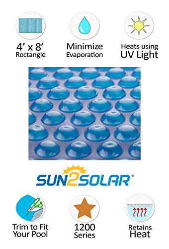 1 Sun2Solar+4+Foot+Rectangle+Above+Ground+Swimming