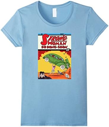 Womens Strong Woman Do Bong-Soon kdrama T-Shirt XL Baby Blue