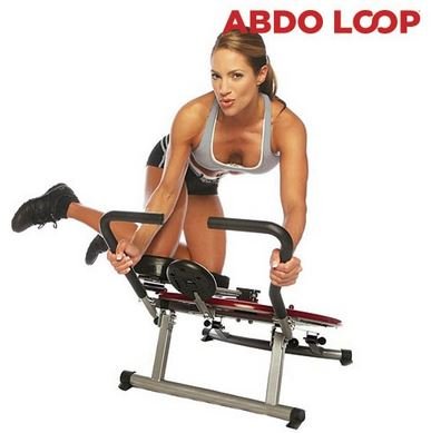 title=ABDO LOOP ORIGINALE- PANCA PRO ADDOMINALI AB CARDIO GIREVOLE CIRCLE