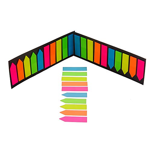 2000 Pieces Page Markers Tabs,Colored Sticky Tabs for Books, Notebooks