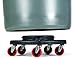 Rubbermaid Commercial FG264043 HDPE Brute Quiet Dolly for Container, 250 lbs Capacity, 18.25