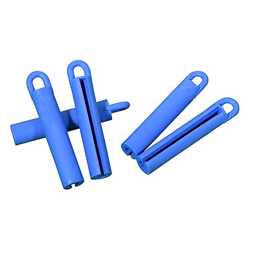 Cuppa billiards Cue Stick Accessories Billiard Pool Cue Stick Rubber Hanger 5 Pcs - Blue