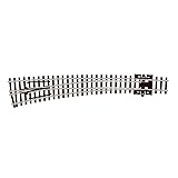 Peco N C80 Electrofrog Dbl Curved Left-Hand Turnout