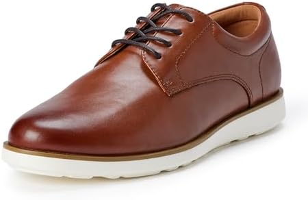 Men\'s Twin Seam Square Toe Derby Dress Shoes - Lace Up Oxfords Amazon.com: Amazon Essentials Men main image 4