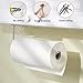 Carry360 Paper Towel Holder with Adhesive Under Cabinet, No Drilling, Wall Mounted Removable Paper Towel Roll Rack for Home, Kitchen, Toilet-304 SUS Stainless Steel