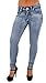 Colombian Design Butt Lift Levanta Cola Skinny Denim Jeans Plus/Junior Size