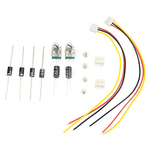 XLX 10PCS Adjustable DC Regulated Power Supply 0-30V 2MA-3A Laboratory Power Supply Short Circuit Current Limit Protection DIY Kit - Thumbnail 2