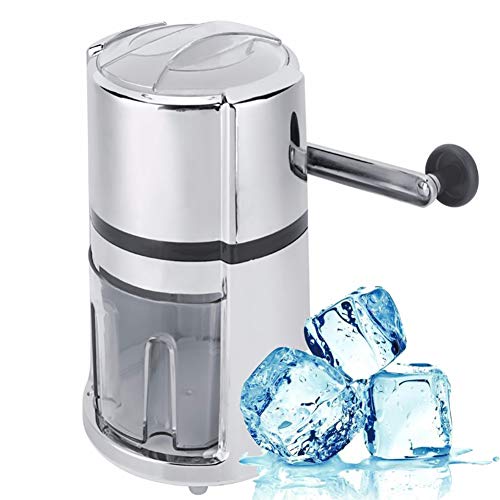 ALY Eiscrusher Maschine Mit Edelstahlklinge ideal für Softdrinks Cocktails oder kalte