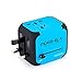 PORS-ELA International Power Adapter, Blue