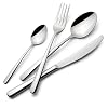 Lagostina 14430650524 Ambra bestekset 24-delig, roestvrij staal