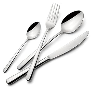 Lagostina 14430650524 Ambra bestekset 24-delig, roestvrij staal