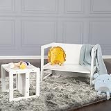 Roba Children's Stool, White Wood, 3 Heights, Max 60kg, 9 Months+ view 11