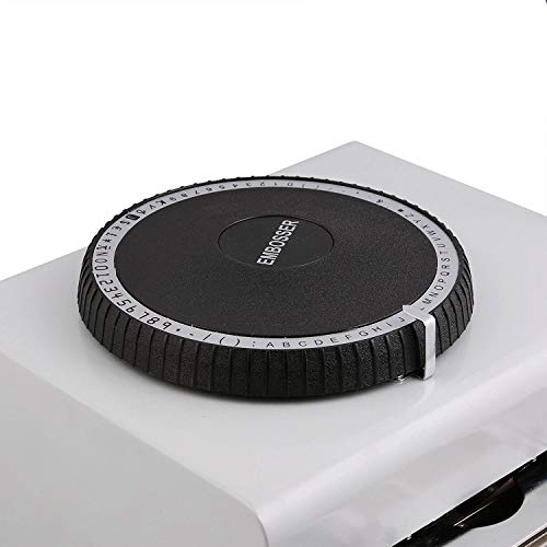 SHZOND Embossing Machine 72 Characters Card Embosser Printer Gift Card Credit ID PVC Card Embosser Stamping Machine Manual Embosser Machine