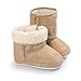 LIVEBOX Baby Boy Girl Boots Newborn Prewalker Toddler Shoes Premium Soft Anti-Slip Sole Warm Winter Boots for Infant (S: 0~6 Months,Khaki2)