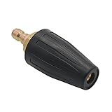 Twinkle Star Pressure Washer Rotating Turbo Nozzle 3,000 PSI, 3.0 Orifice, 3.0 GPM with 1/4