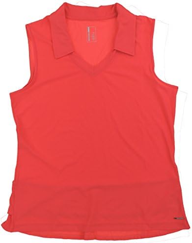 Mondetta Women's Sleeveless V-Neck Active Polo