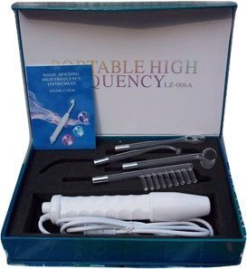 High Frequency D'Arsonval Apparatus Home Use Device Acne Skin Spot Remover Beauty Therapy, Do your Spa at Home! by Zuwit