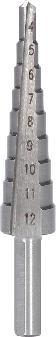 BRILLIANT TOOLS BT101926 Step Drill Bit, Diameter 4-12 mm [Powered by KS Tools] — image 1