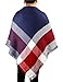 Moon Wood Women Blanket Scarf Winter Warm Tartan Plaid Shawl Wrap Large Check Square Scarves