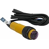 Taiss/Proximity Switch M18 Diffuse Reflection photoelectric Switch Sensor Optical Three Lines PNP NOï¼ˆNormally Openï¼‰ 30cm Adjustable 6-36VDC E3F-DS30P1