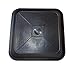 Gro Pro Square Saucer for 5 gal Pot, Black