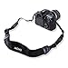 Movo Photo NS-1 Shock-Absorbing Padded Neoprene Camera Neck Strap with Quick Release Compatible with Canon, Nikon, Sony, Olympus and Other DSLR and Mirrorless Cameras