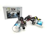 HID Xenon DC Headlight Replacement Bulbs by SDX, H13 Dual-Beam Bi-Xenon, 6000K
