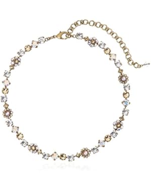 Classic Crystal Floral Necklace