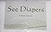 See Diapers 6 Pack 100% Microfiber Inserts for Baby Cloth Diapers Reusable 4 Layers