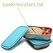 U-Konserve - Divided Rectangle, Stainless Steel with Removable Dividers, Multiple Containers in One, Ideal for Lunches, Picnics and Travel, Dishwasher Safe (Sky)
