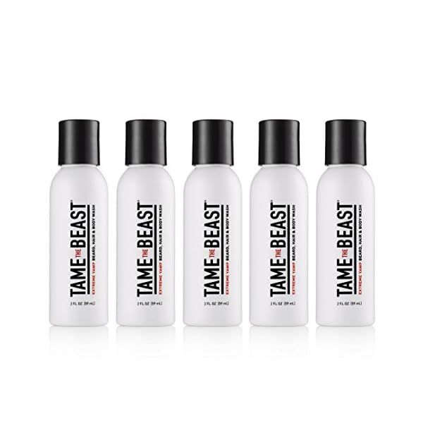 Body Wash Travel Set For Men 3 In 1 Mens Hair Beards Body
