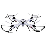 Floureon Yizhan H16 2.4G 4CH 6-Axis Gyroscope RC Quadcopter Drone(No Camera Included),Tarantula X6 Black