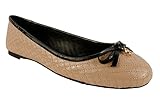 Michael Kors Women's Melody Quilted Ballet Flat US