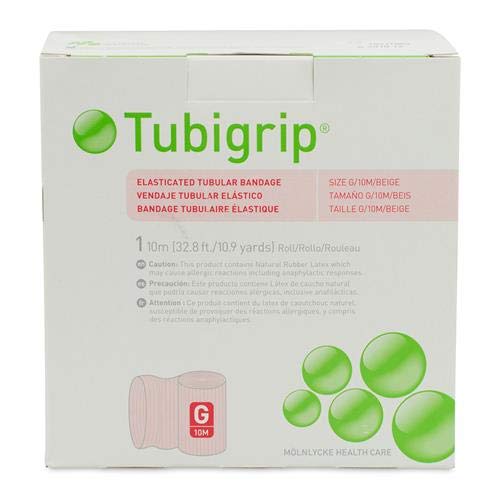 New Improved Support Tubigrip Elasticated Tubular Bandage - Size G -10m Roll