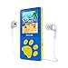 Aniee MP3 Player for Kids 8GB Lightweight Music Player with FM Radio/Video/Voice Recorder & Photo Viewer, Support Up to 64GB, 1.8 Inch TFT Screen MP3 Music Player, Blue