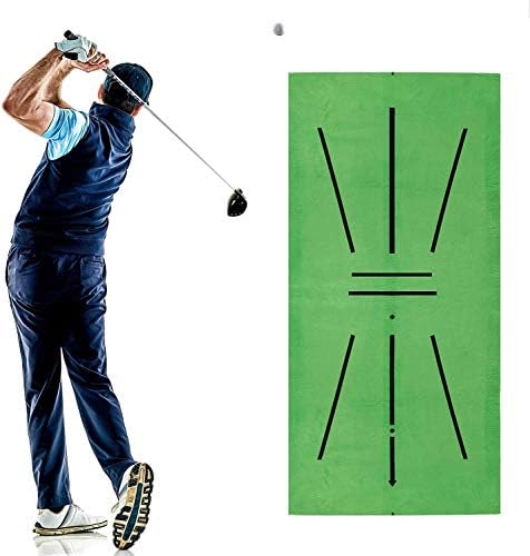 nymph code Golf Training Mat, Mini Golf Practice Mats for Swing Detection Batting, Portable Golf Hitting Mats for Indoor Use, Golf Training Aid for Home/Office/Outdoor nymph code Golf Training Mat, Mini Golf Practice Mats for Swing Detection Batting, Portable Golf Hitting Mats for Indoor Use, Golf Training Aid for Home/Office/Outdoor