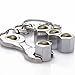 Wrench Keychain Chrome Tire Valve Stem Caps For Lamborghini