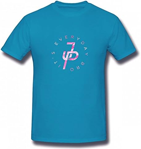 MCEOO It's Every Day Pink Jake Tshirt Printed Cotton T-Shirts Tops Logo Authentic Men's Tee Spider Baby Blue