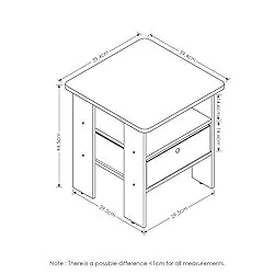 Furinno Andrey End Table / Side Table / Night Stand