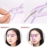 8 قطع استنسل حواجب مختلفة أداة مساعدة الحواجب مجموعة استنسل تزيين الحواجب قوالب تشكيل استنسلات الحواجب بطاقة دليل رسم الحواجب قالب تشكيل الحواجب Amazon Ae